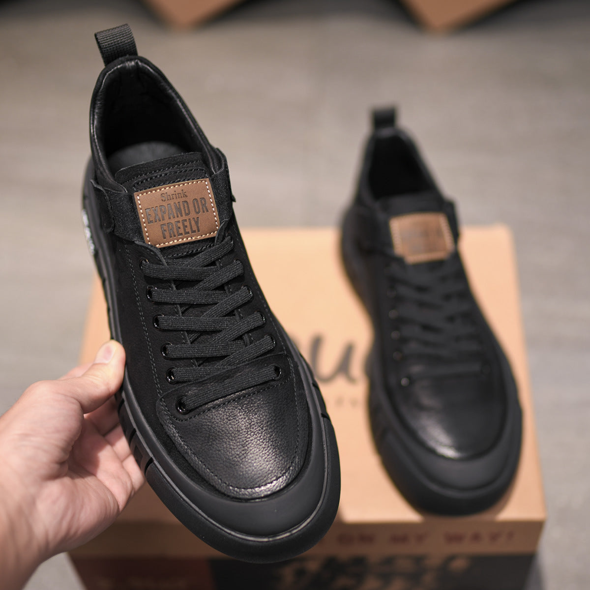 Men's Slip-on Retro British Style Trendy Casual Shoes