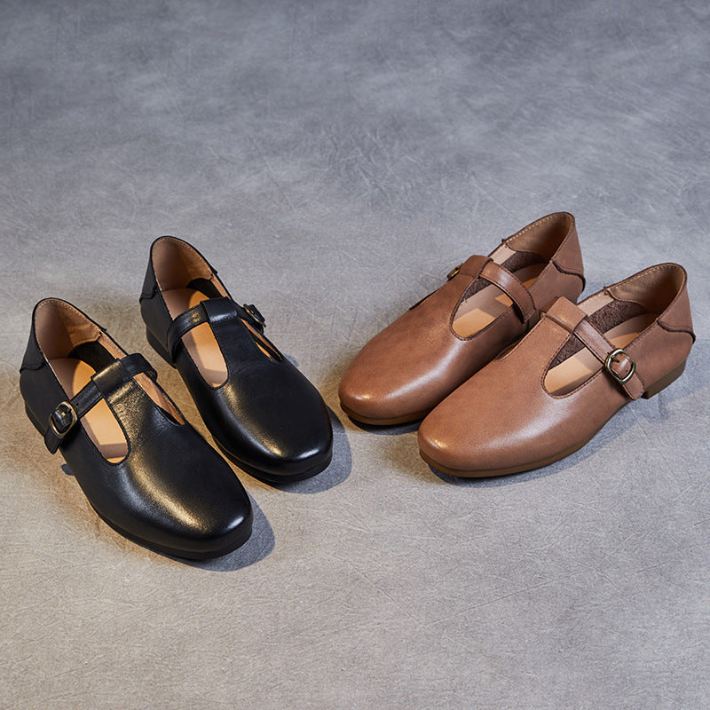 Women's French Small Spring Mary Jane Soft Bottom Women's Shoes