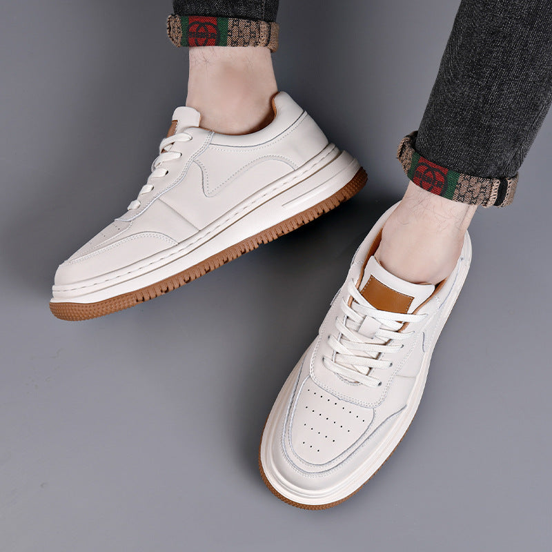 Men's Comfortable Spring Fashion White For Sneakers