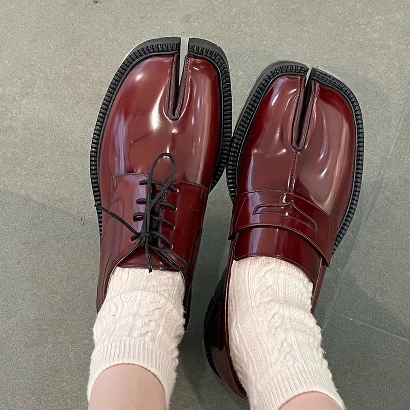 Women's & Men's Niche Thick Bottom Chunky Slip-on Lazy Horseshoe Pumps Heels
