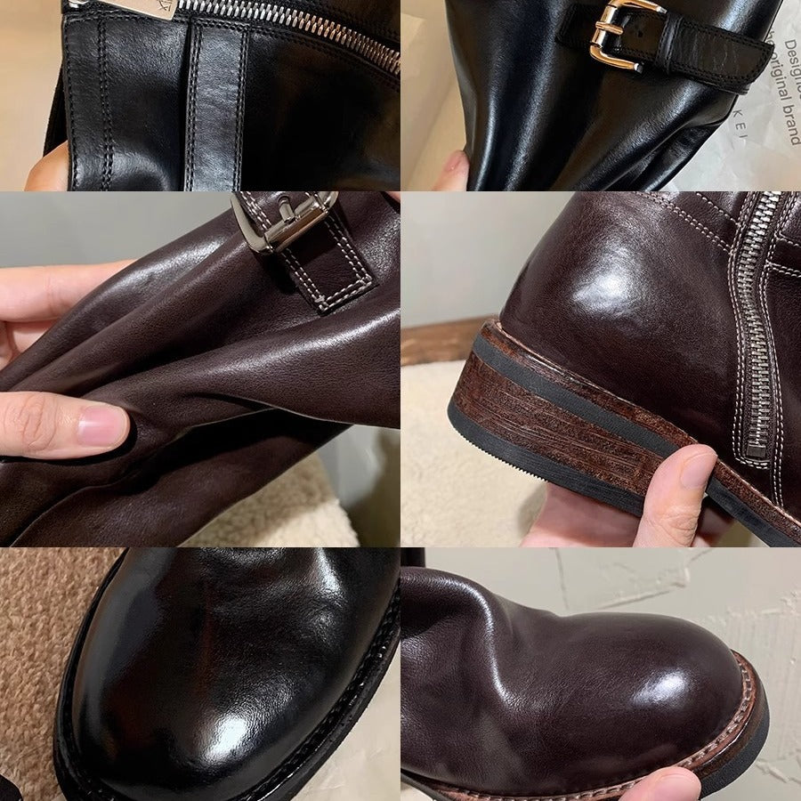 London After Washed Inside Outside Full Boots