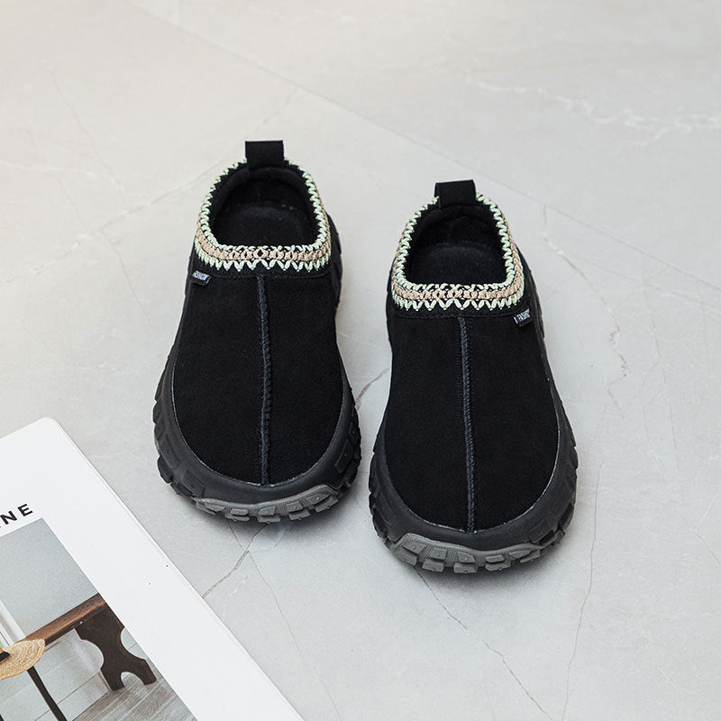 Women's Winter Tire Thick-soled British Style Height Increasing Sneakers
