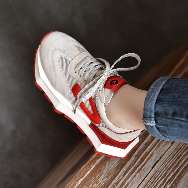Price Breathable Sports Platform Dad Genuine Versatile Casual Shoes