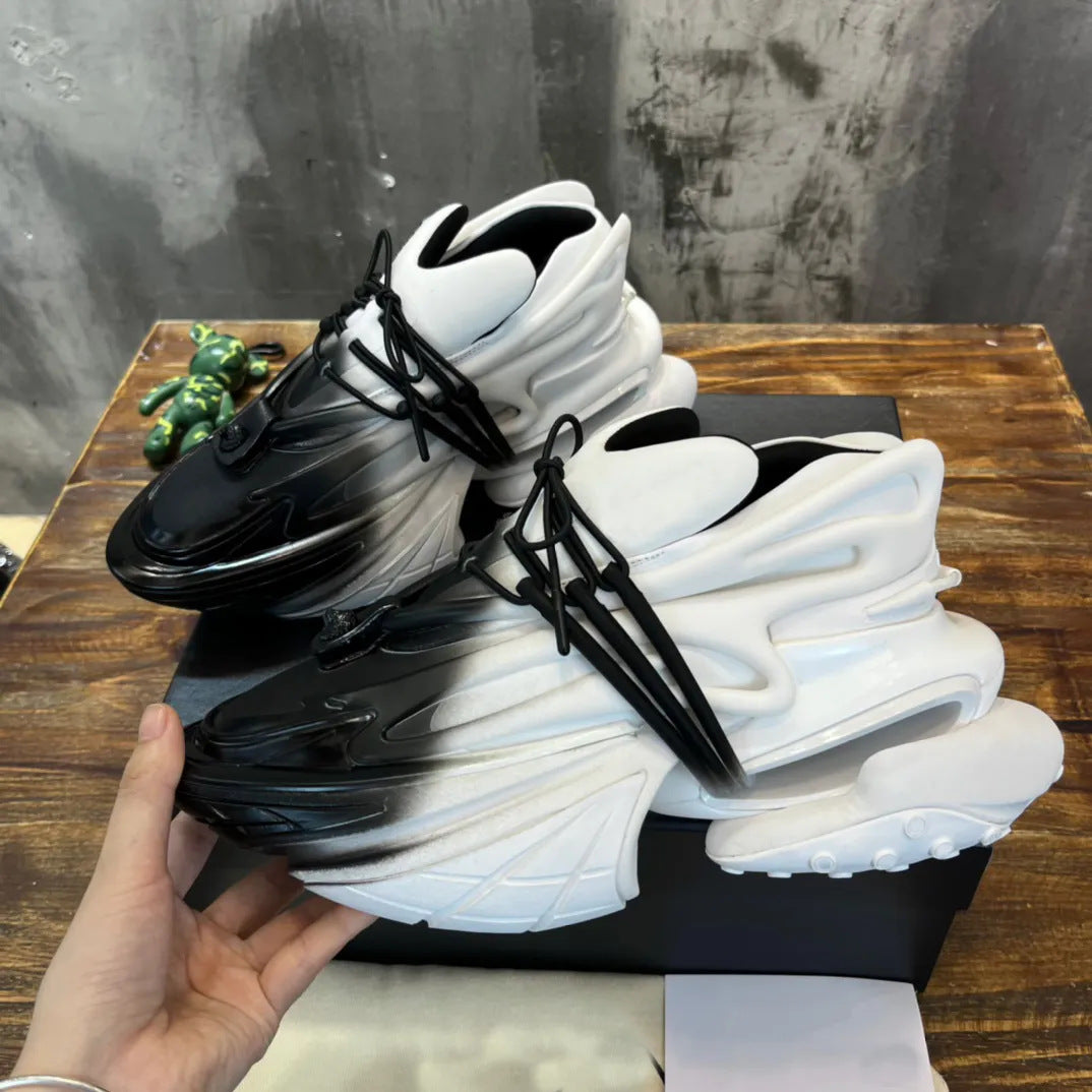 Women's & Men's Spaceship Space Couple Platform Heightened Daddy Men's Sports Shoes