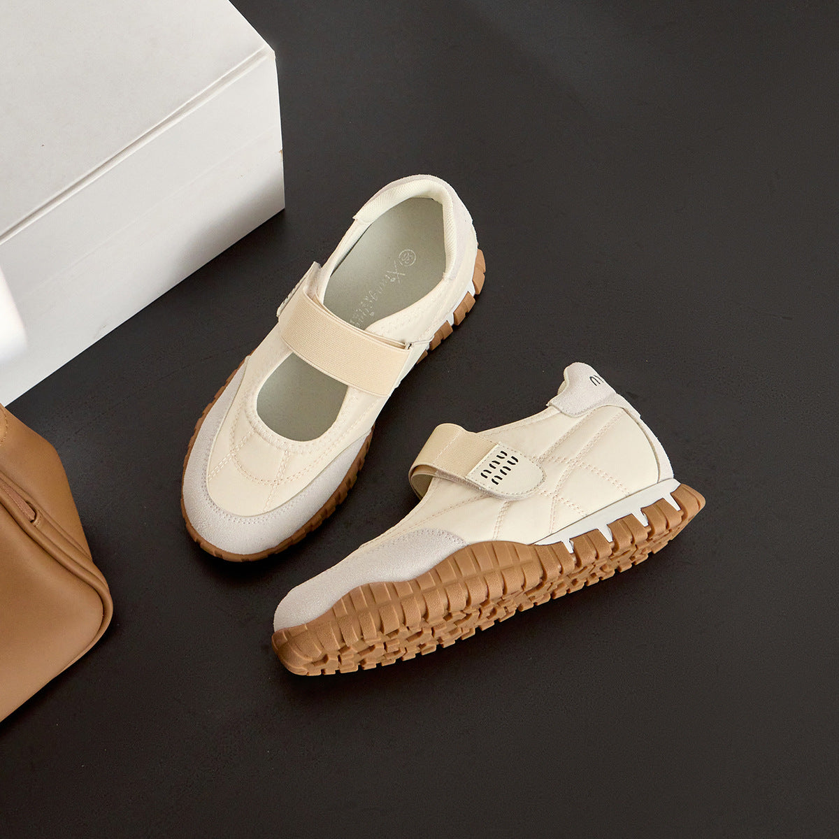 Women's Yellow Mary Jane Summer Height Increasing Casual Shoes
