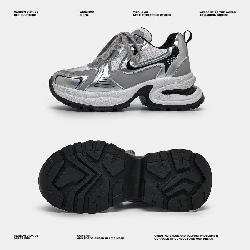 Platform Elevator Wild Dad Fashion Couple Sneakers