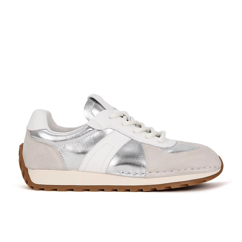 Thick-soled German Training Stitching Wire Jogging Sneakers
