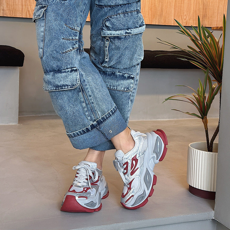 Women's & Men's Different Pupil Cat Eye Sports Breathable Sneakers