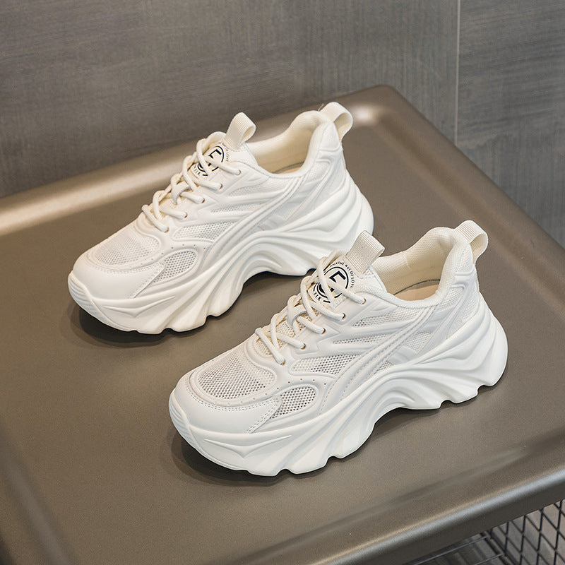 Women's Sports Authentic Clunky Spring Height Increasing Women's Shoes