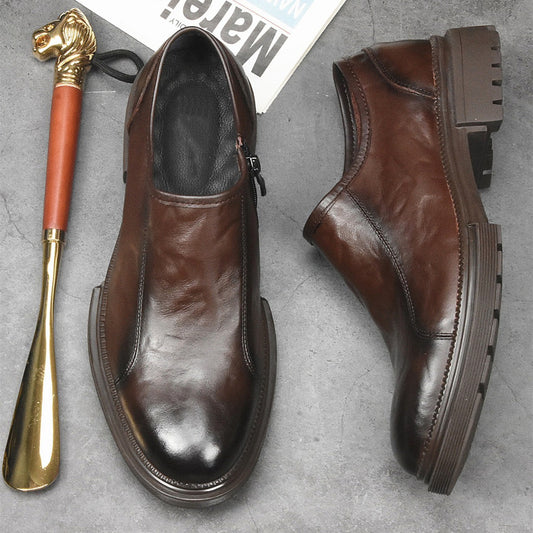 Men's Soft Bottom Business Formal Trendy Fashion Joker British Men's Shoes