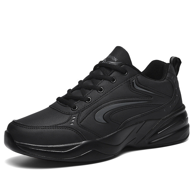 Men's Black Tendon Sole Waterproof Dad Plus Size Men's Sports Shoes