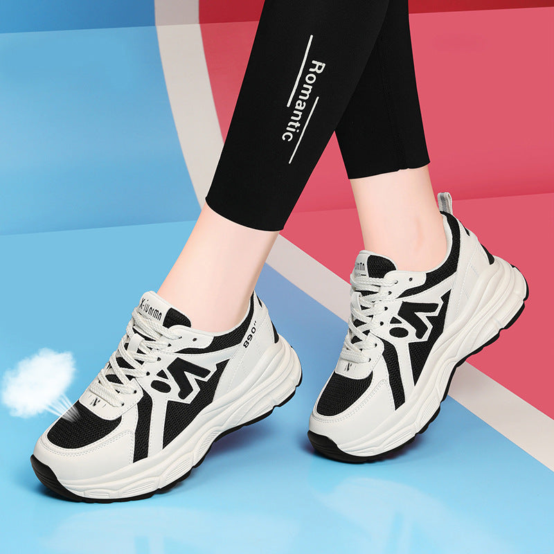 Women's Rabbit Platform Dad Leisure Travel Sports Casual Shoes