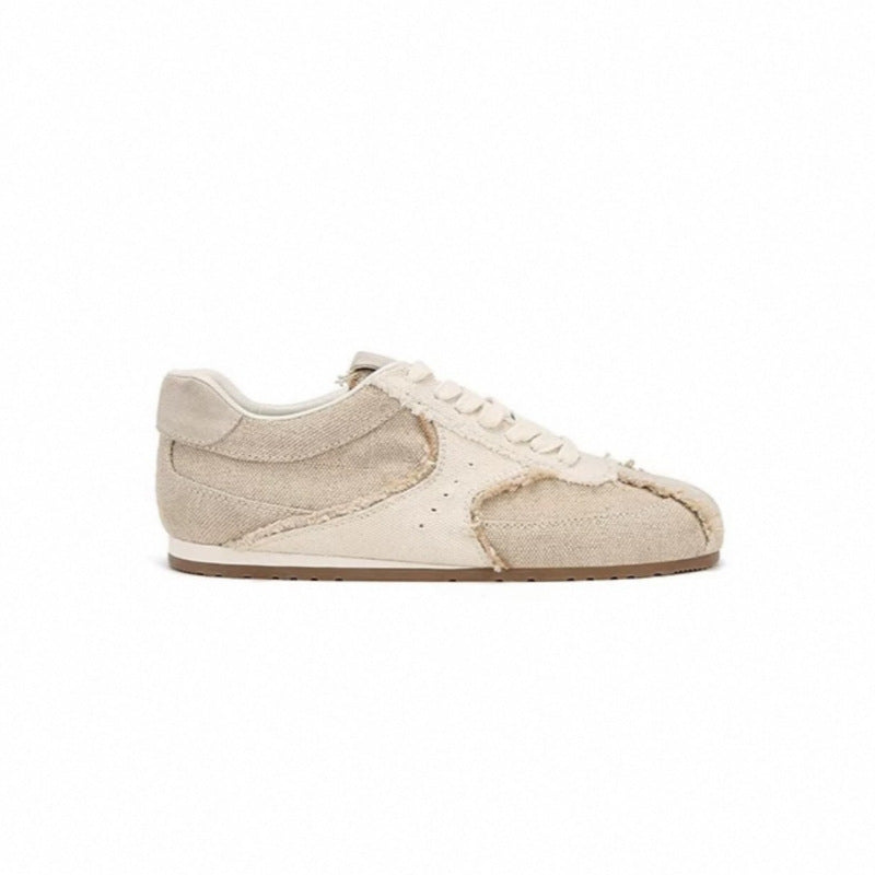 Women's Retro Ballet Training Round Toe Flat Sneakers
