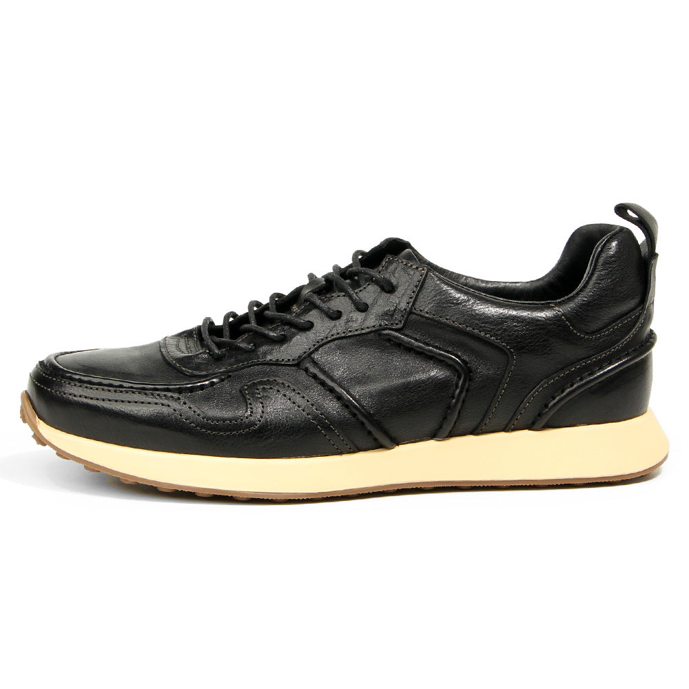Men's Slightly Dirty Clunky Genuine White Retro Sneakers