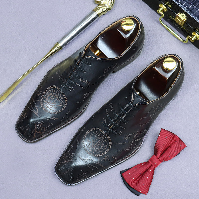 Men's Big Promotion Full Oxford Cow Lining Leather Shoes