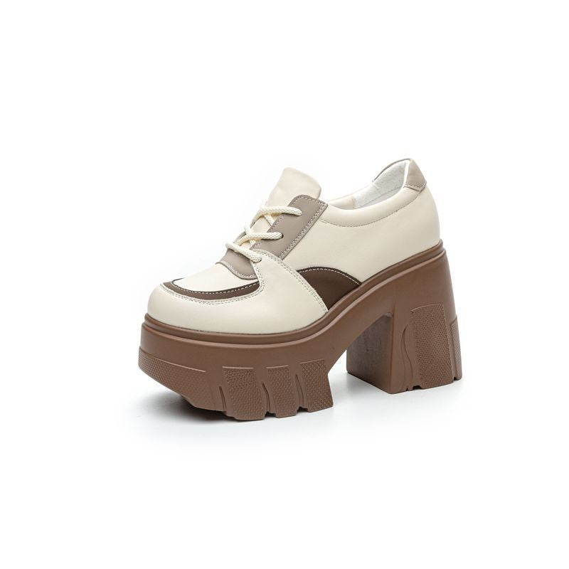 Women's Cm Thick High Platform Bottom Increased Casual Shoes