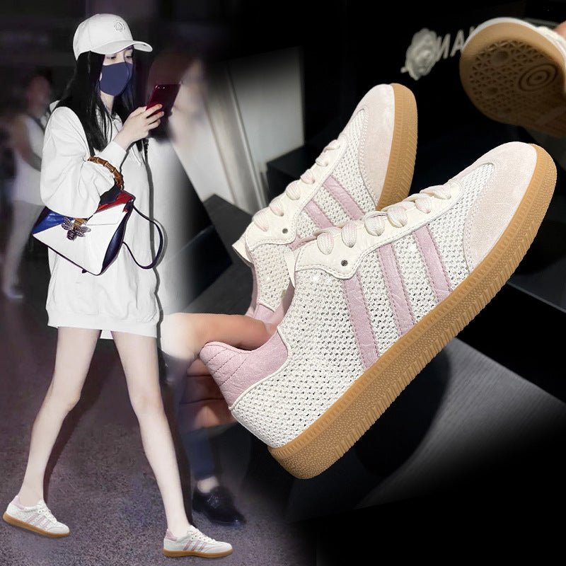 Women's Height Increasing Insole German Training Breathable Casual Shoes