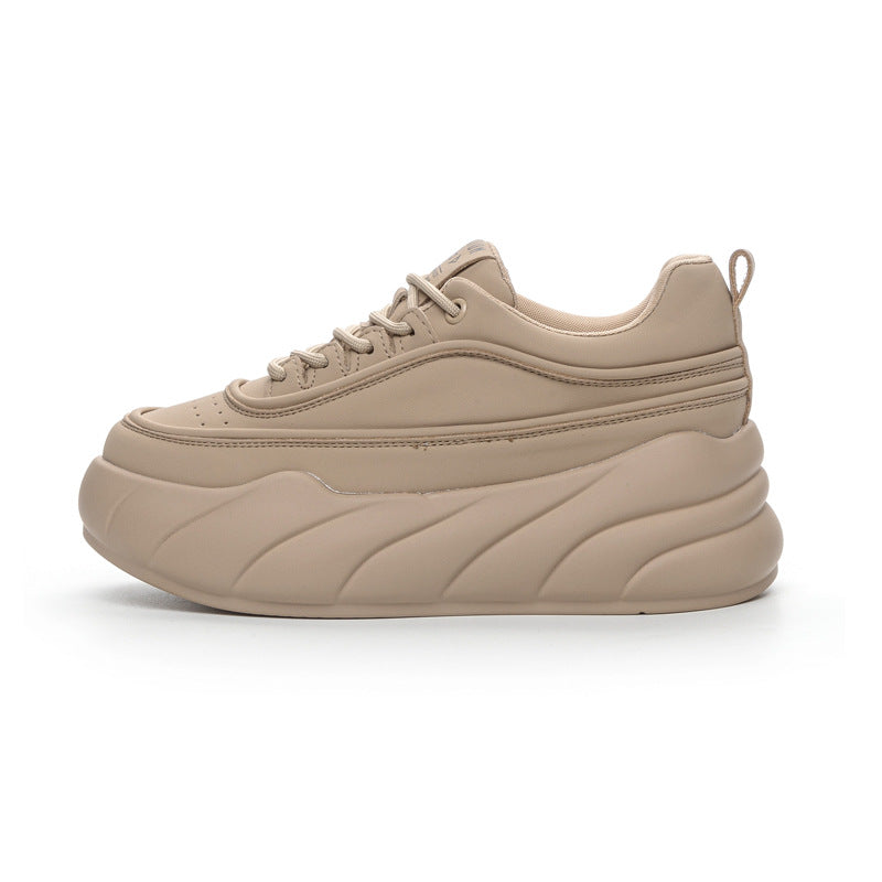 Women's Increasing Insole Spring Platform Small Fashionable Sneakers