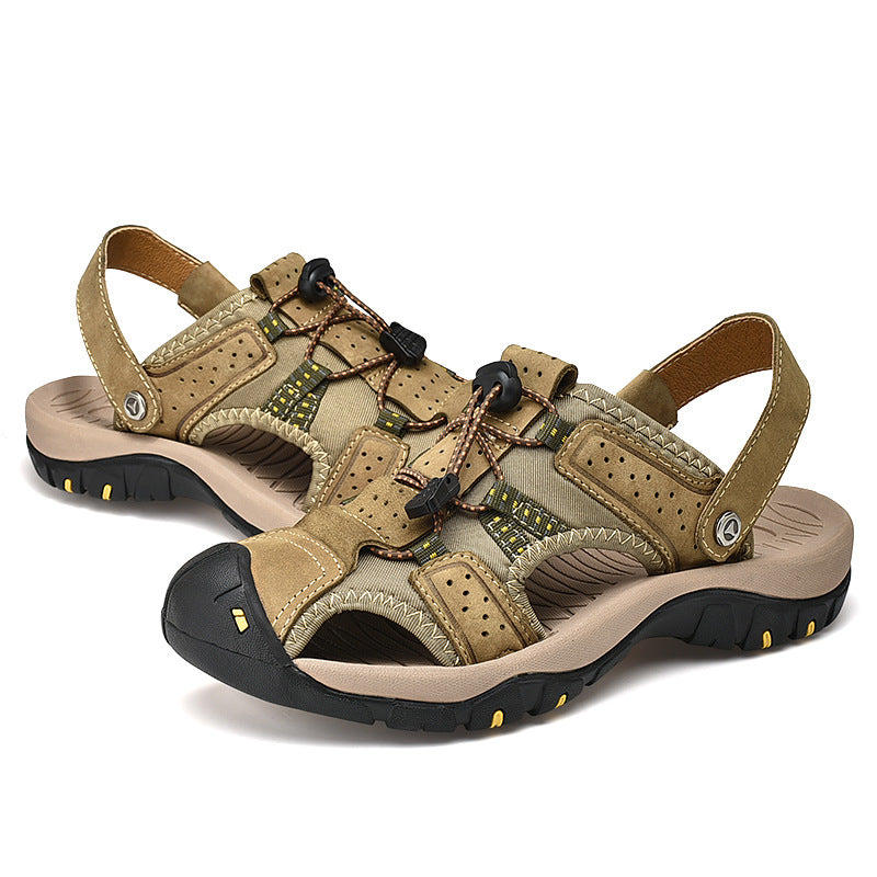 Convenient Lightweight Outdoor Leisure Toe Protection Sandals