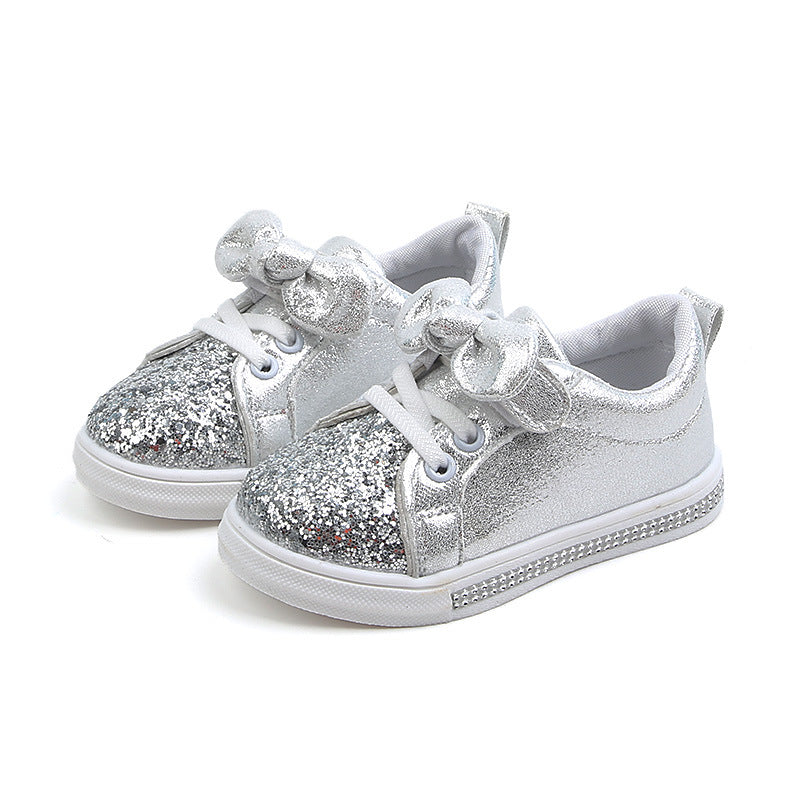 Children's Pretty Classic Unique Fashion Bow Kid's Sneakers