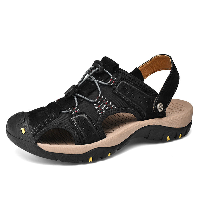 Convenient Lightweight Outdoor Leisure Toe Protection Sandals