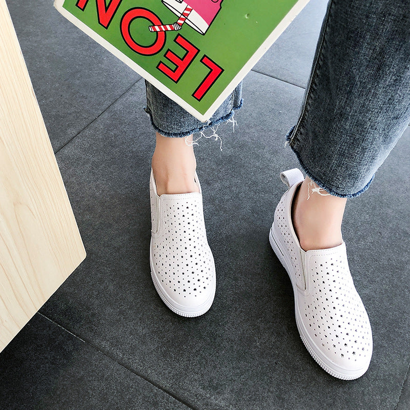 Charming Creative Women's Korean White Platform Women's Shoes