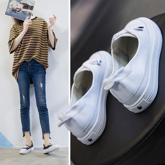 Korean Style Flat Lazy Low-cut Breathable Casual Shoes