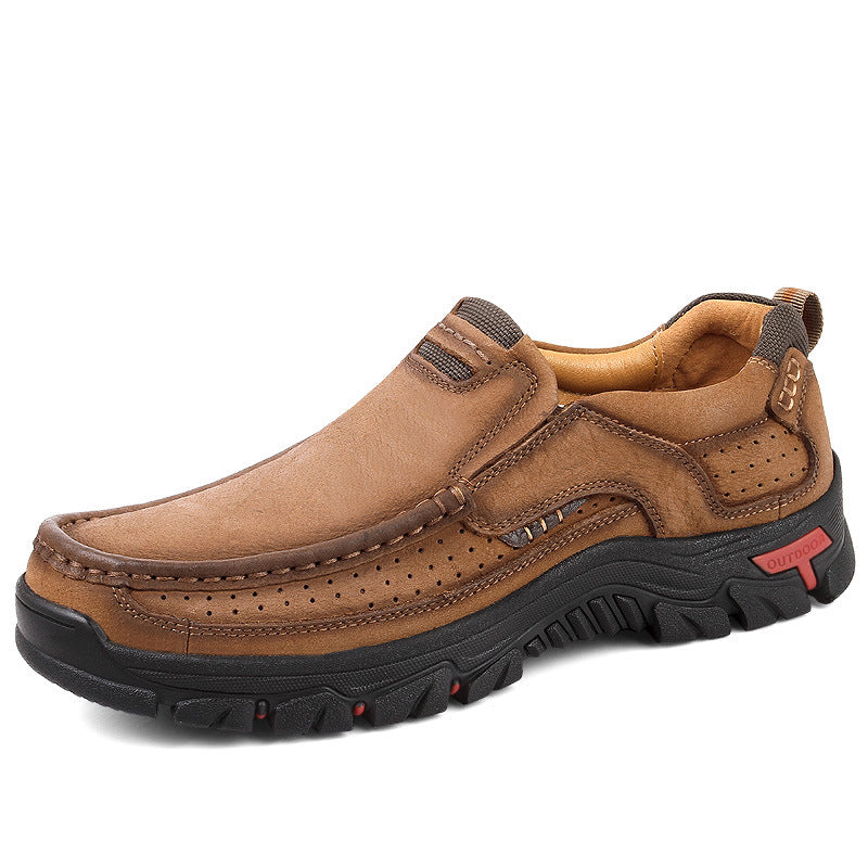 Men's Plus Size Outdoor Korean Breathable Suede Men's Casual Shoes