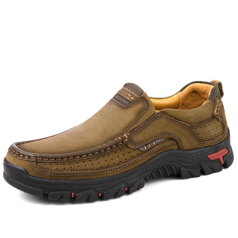 Men's Plus Size Outdoor Korean Breathable Suede Men's Casual Shoes