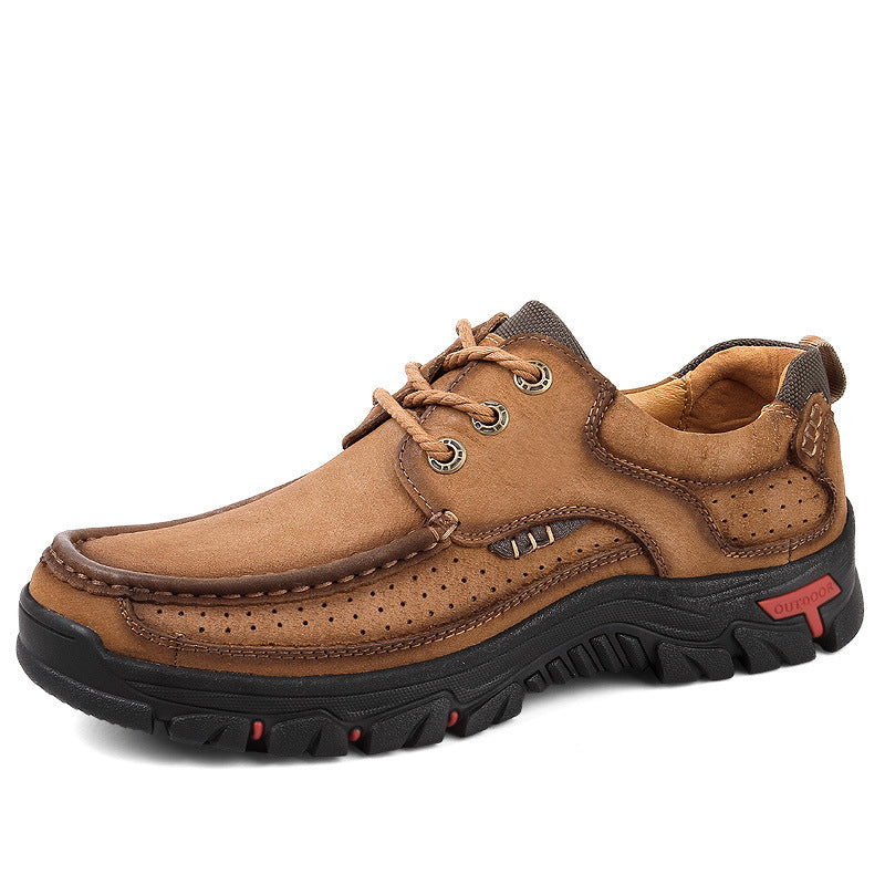 Men's Plus Size Outdoor Korean Breathable Suede Men's Casual Shoes