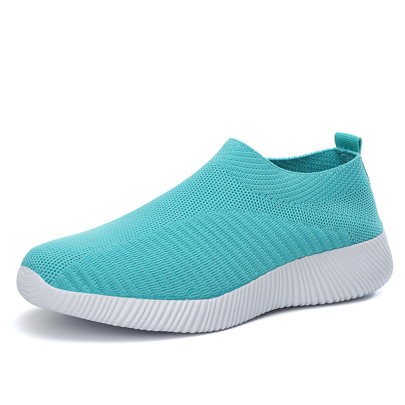 Women's & Men's Model Stretch Sock Flat Sports Lightweight Casual Shoes