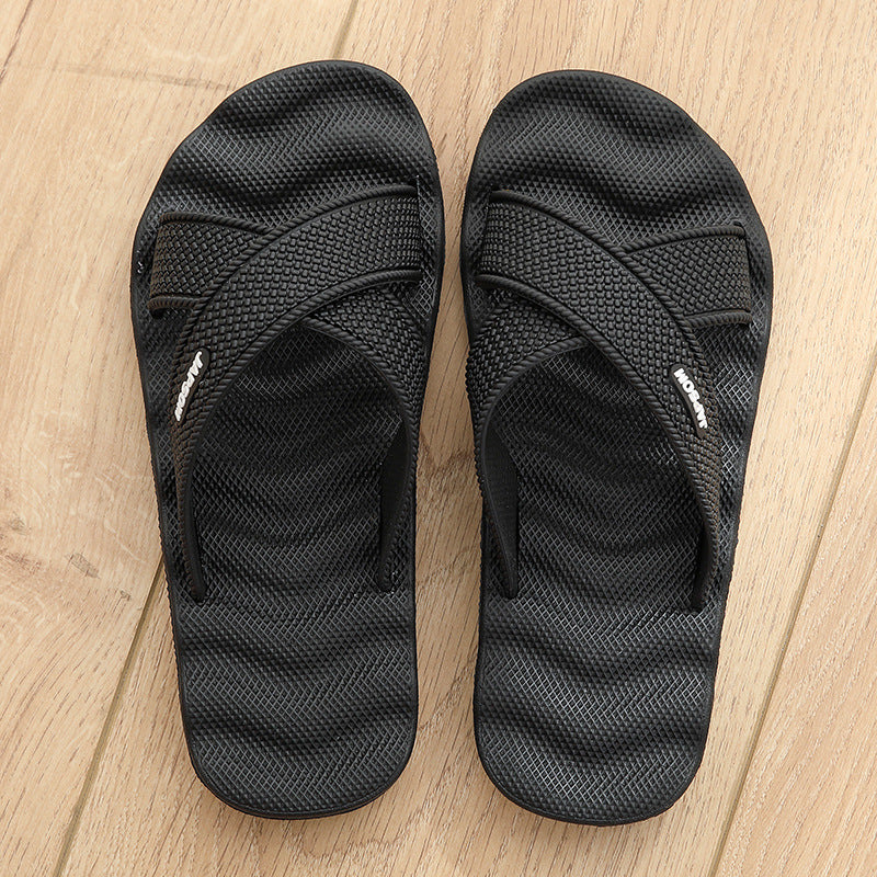 Men's Soft Bottom Massage Bathroom Outerwear Flip-flops Sandals