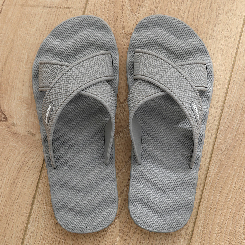 Men's Soft Bottom Massage Bathroom Outerwear Flip-flops Sandals