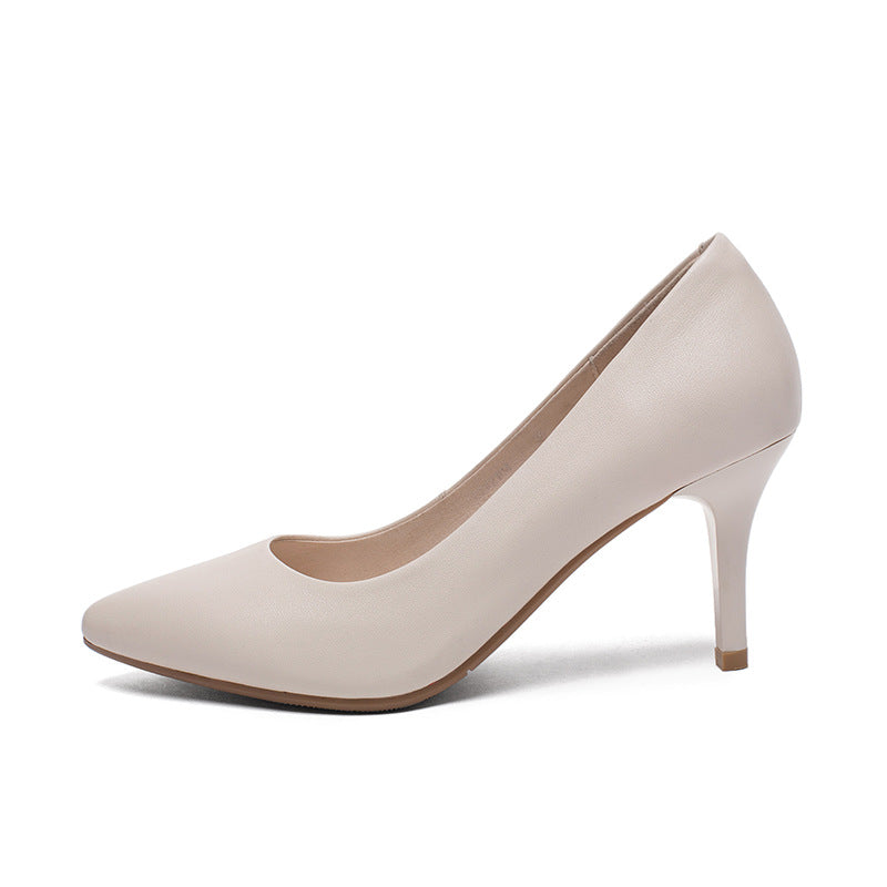 Women's Spring High Authentic Business Shallow Mouth Women's Shoes