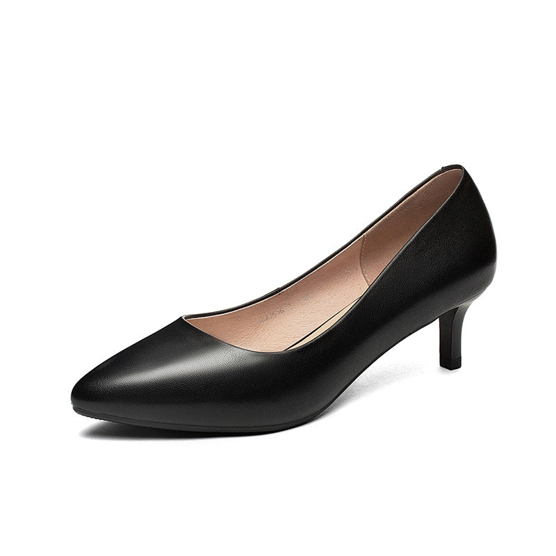 Women's Spring High Authentic Business Shallow Mouth Women's Shoes