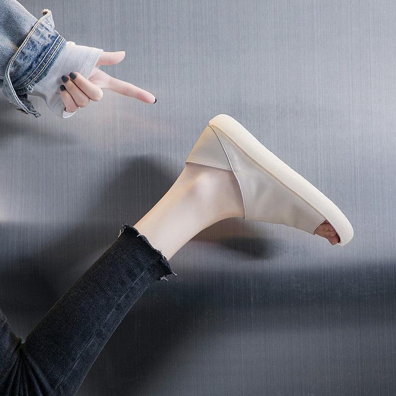 Women's Two-way Wear Travel Korean Comfortable Soft Bottom Sandals