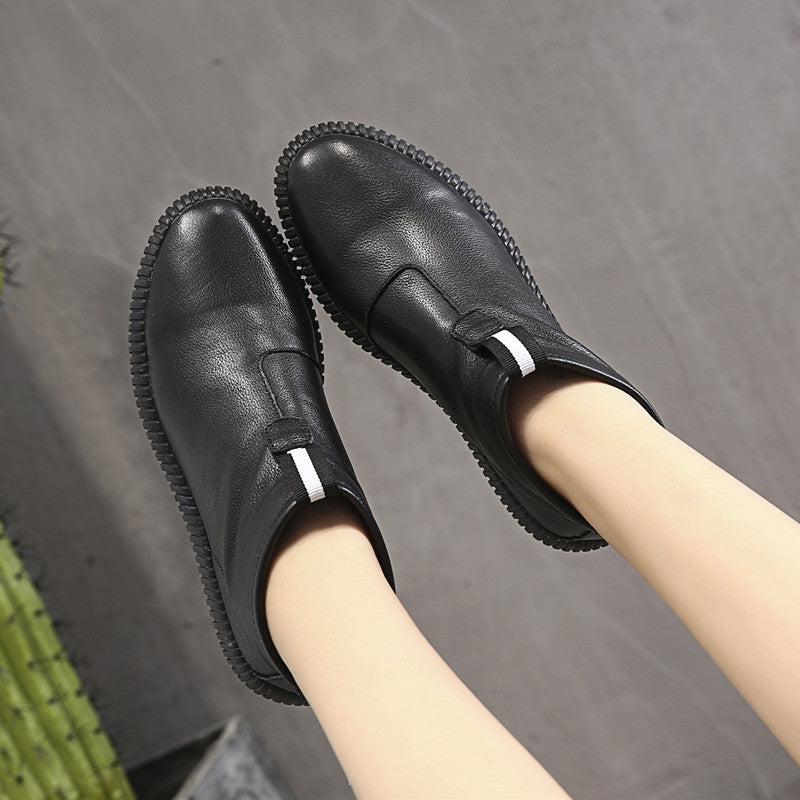 Women's Street Shot Autumn Short Flat Authentic Casual Shoes