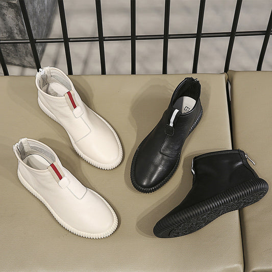 Women's Street Shot Autumn Short Flat Authentic Casual Shoes