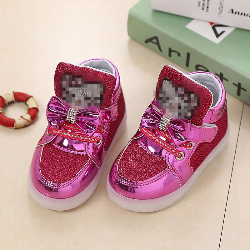 Children's Autumn Light Boys Sports Korean Style Kid's Sneakers