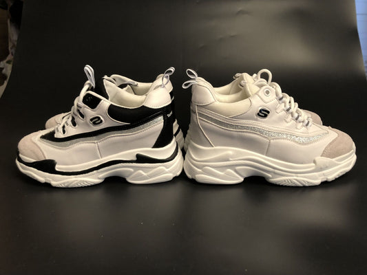Women's Small Size Dad Platform Height Increasing Insole Sneakers