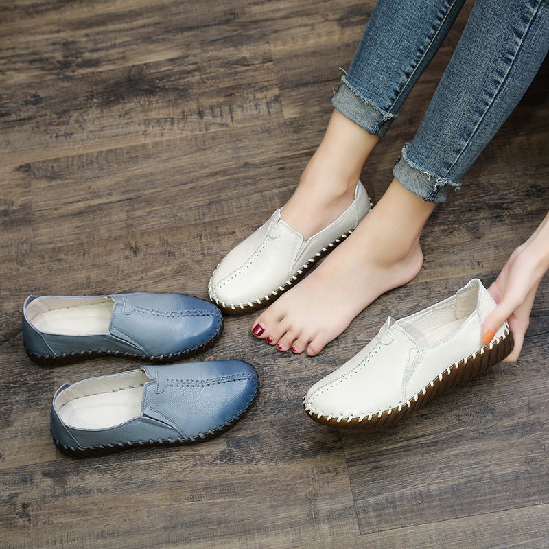 Women's Spring Handmade Maternity Soft Bottom Mom Casual Shoes