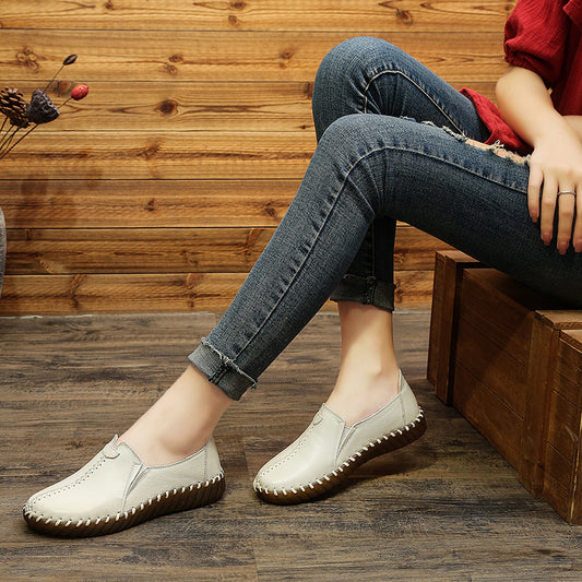 Women's Spring Handmade Maternity Soft Bottom Mom Casual Shoes