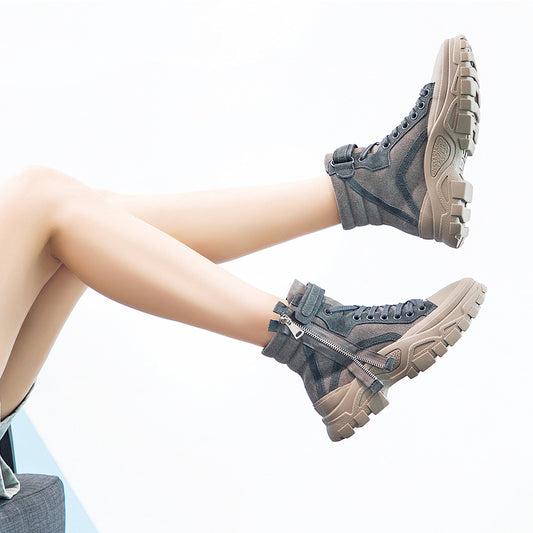 Women's Dr. Martens Korean Style Trendy Hip Hop Boots
