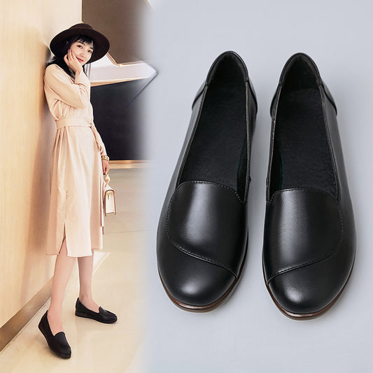 Women's Flat Bottom Soft Surface Mother Plus Women's Shoes