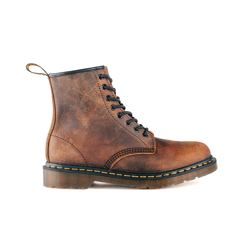 Men's American Style Vintage Martin Eight Holes Boots