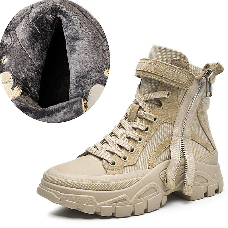 Women's Dr. Martens Korean Style Trendy Hip Hop Boots