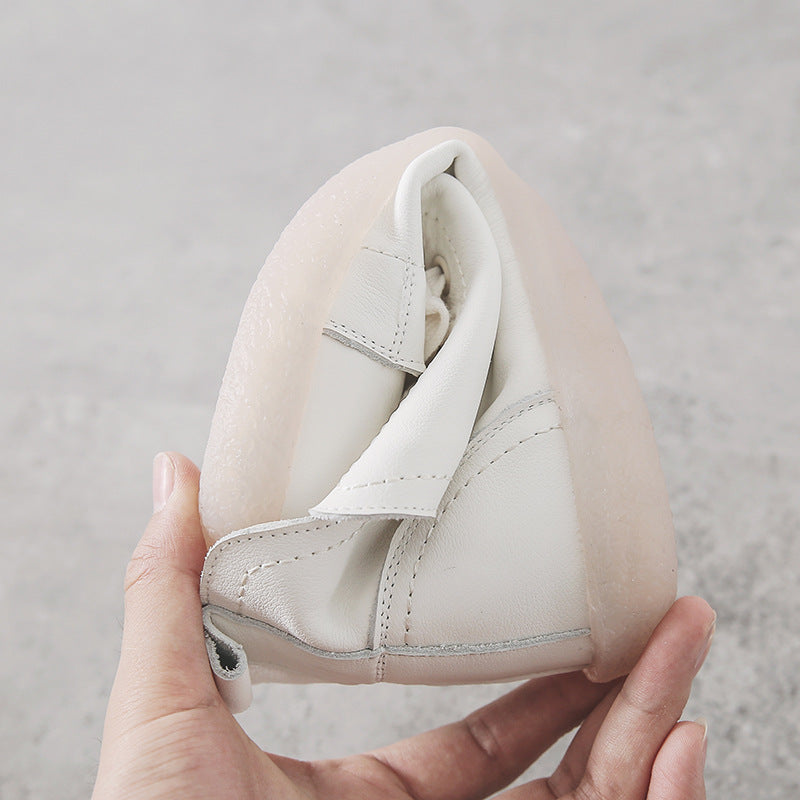 Women's & Men's Autumn Beef Tendon Soft Bottom Flat Men's Shoes