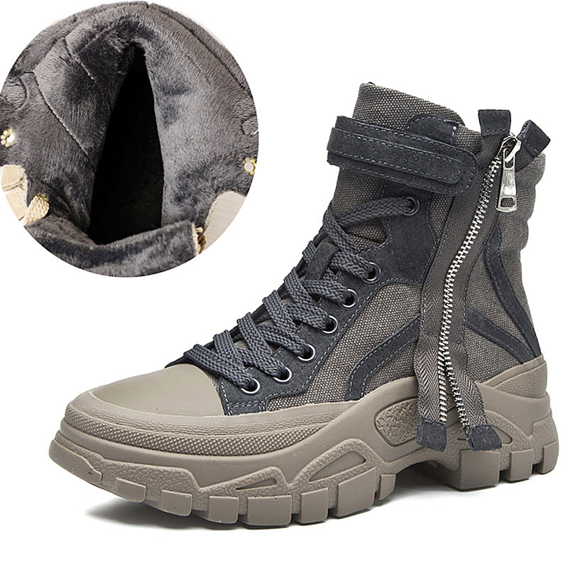 Women's Dr. Martens Korean Style Trendy Hip Hop Boots