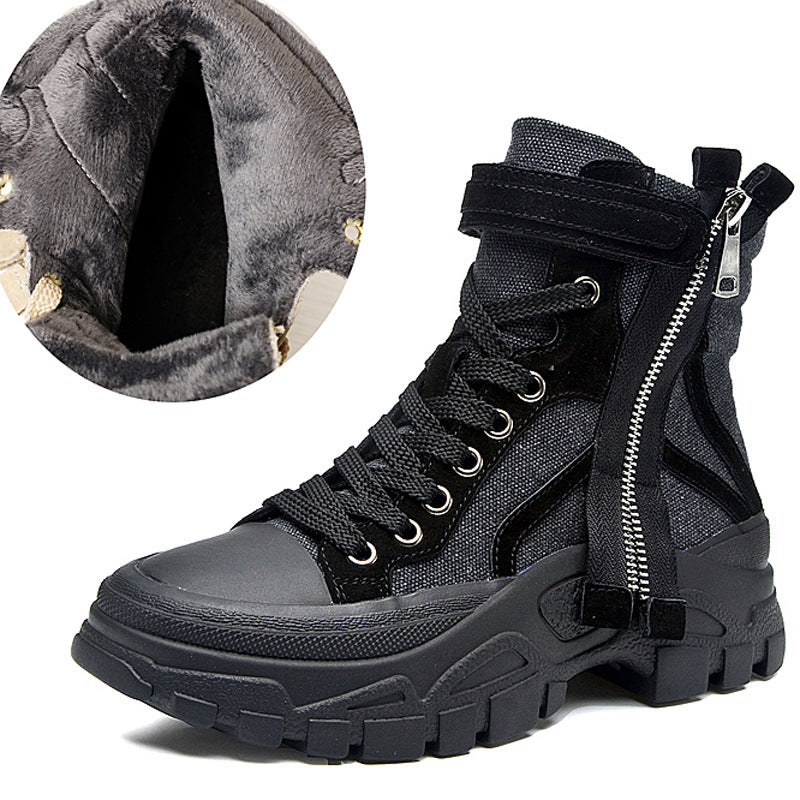 Women's Dr. Martens Korean Style Trendy Hip Hop Boots