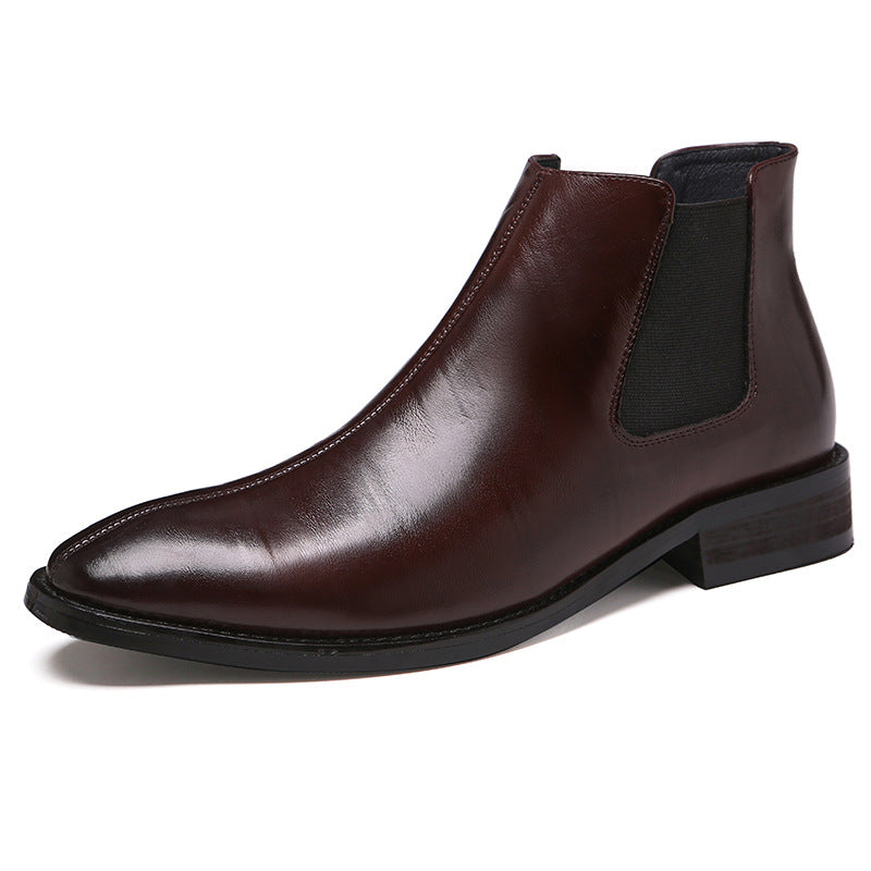 Men's Pointed Martin Trend Hair Stylist Chelsea Boots